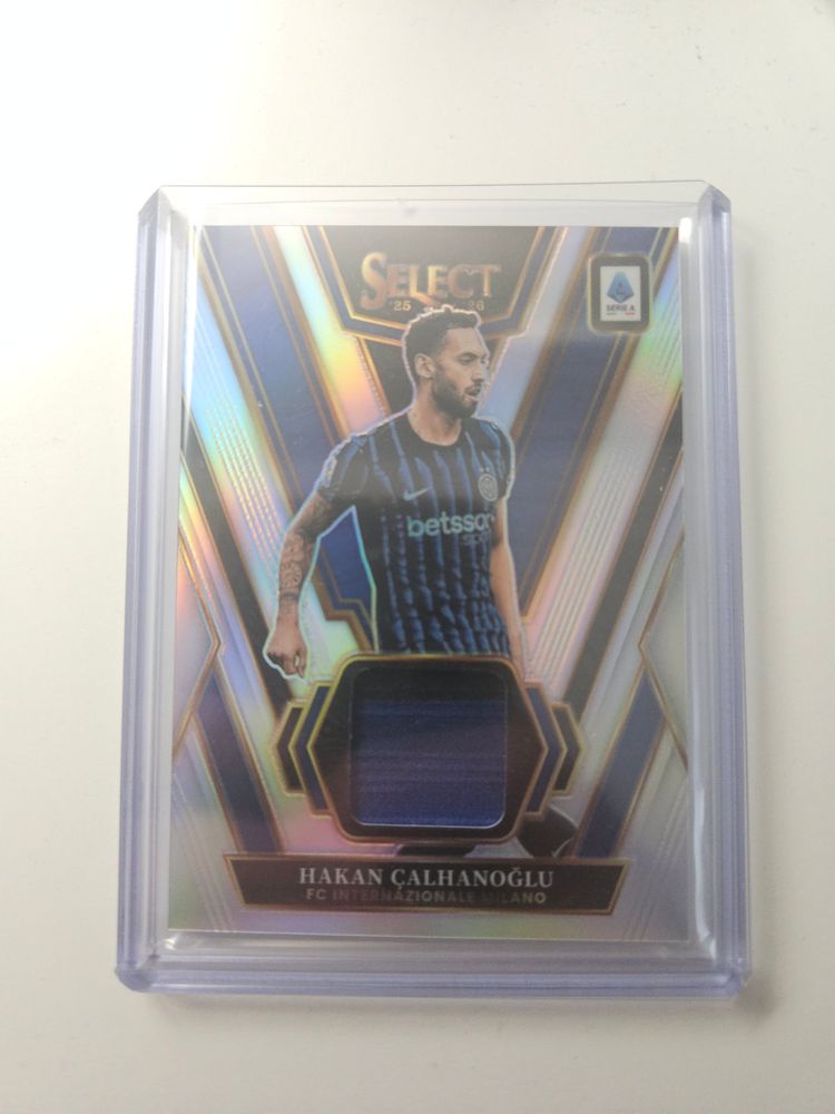 Panini 2025-26 Panini Select Serie A Hakan Calhanoglu relic patch Inter product image