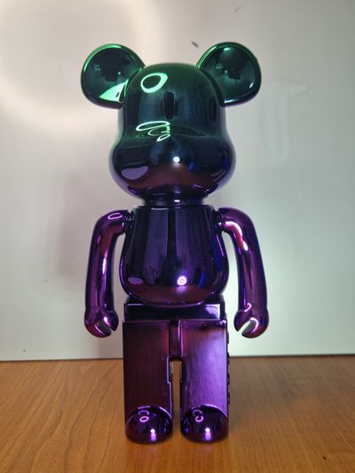 Purple And Green Bear-Shaped Bluetooth Speaker