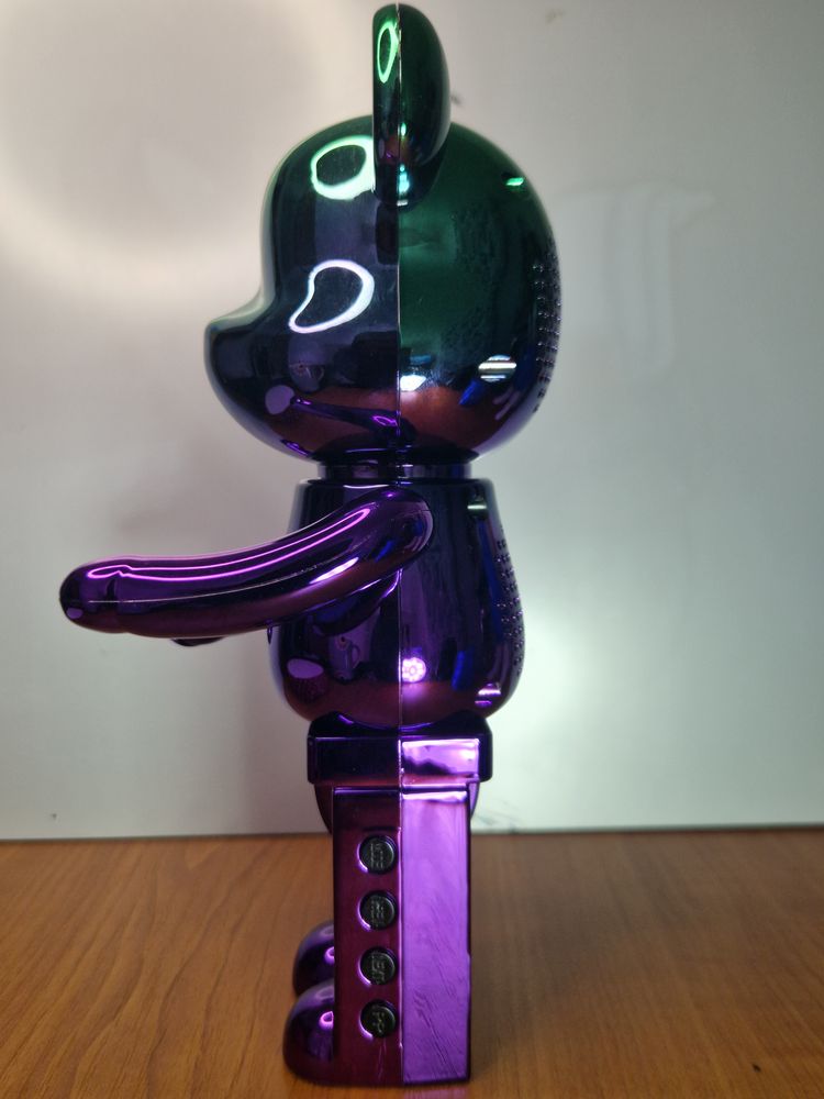 Immagine di Purple And Green Bear-Shaped Bluetooth Speaker 2