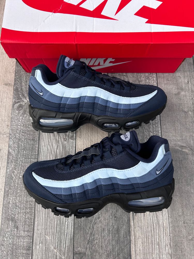Nike Air Max 95 OG BIG BUBBLE Trainers - ‘Obsidian Two Tone Blue’ - Size UK 6 