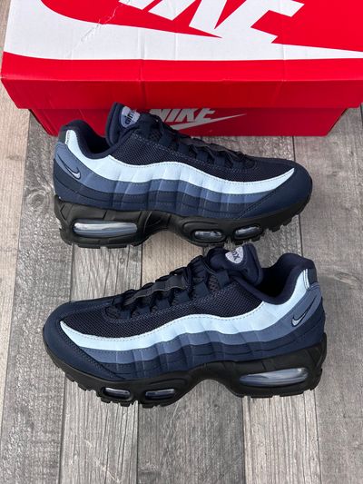 Nike Air Max 95 OG BIG BUBBLE Trainers - ‘Obsidian Two Tone Blue’ - Size UK 6