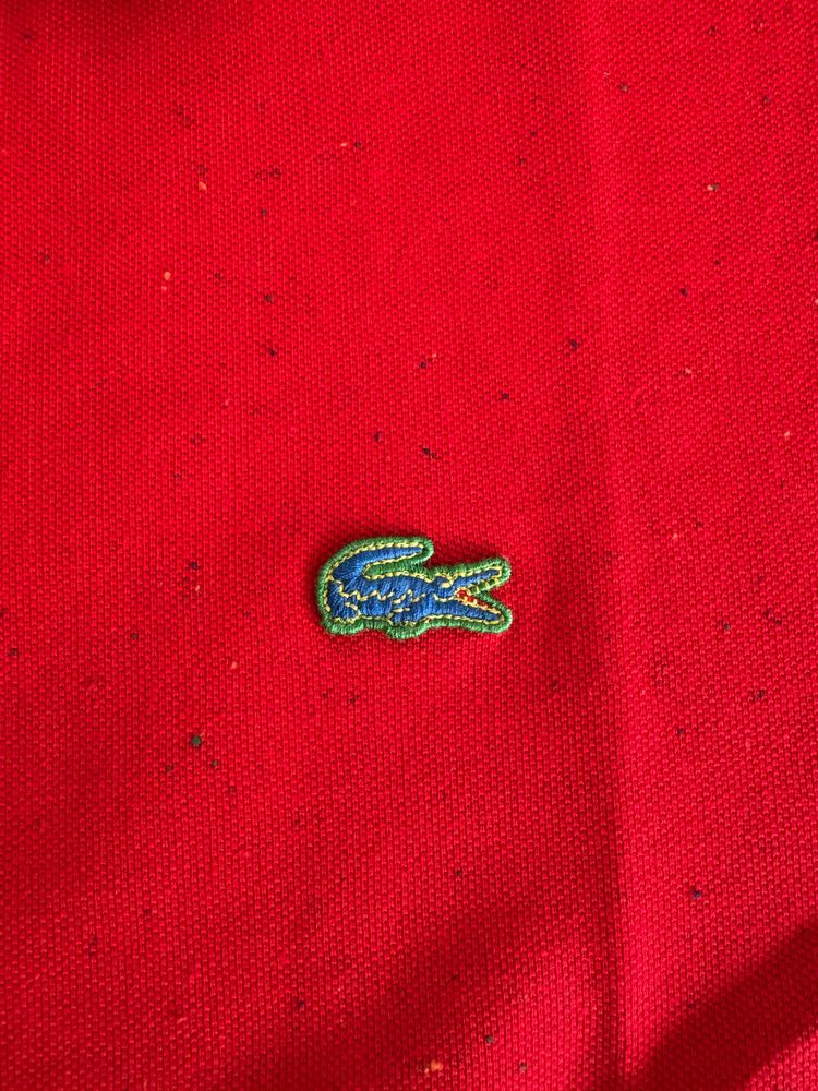 Lacoste Red Classic Fit Polo Shirt image 3