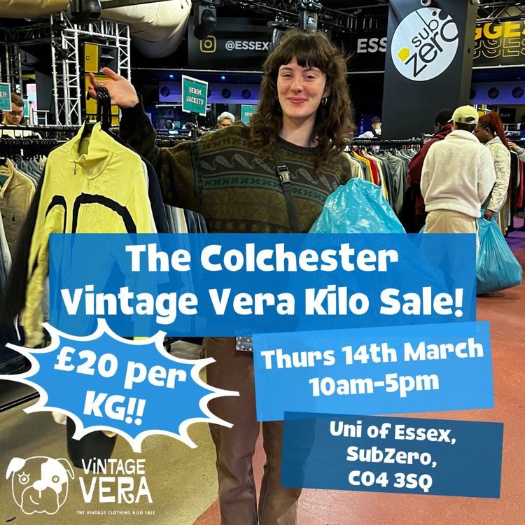 Colchester- Vintage Kilo Sale! 14th March