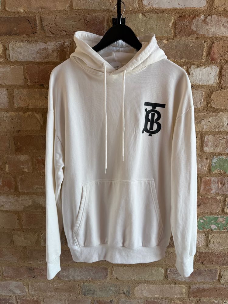 Burberry White Hoodie medium £800rrp