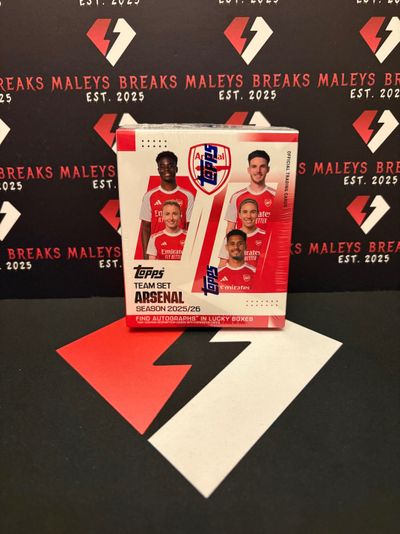 Topps Arsenal Team Set 2025/26 *RIPPED ON STREAM*