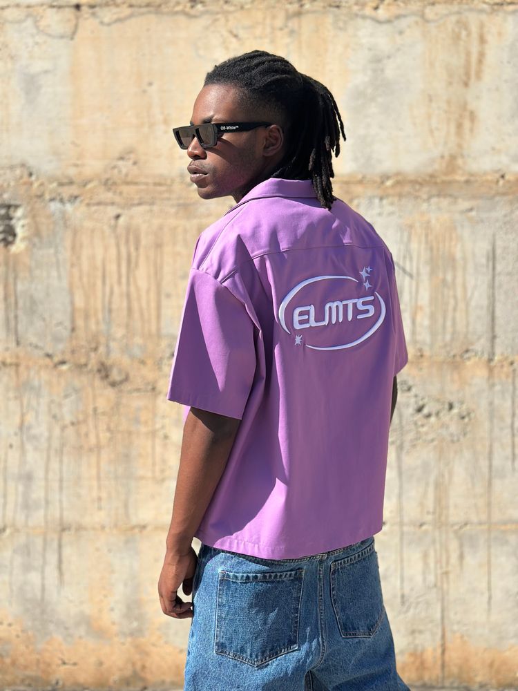 CAMICIA ELEMENT’S VIOLA CHIARO