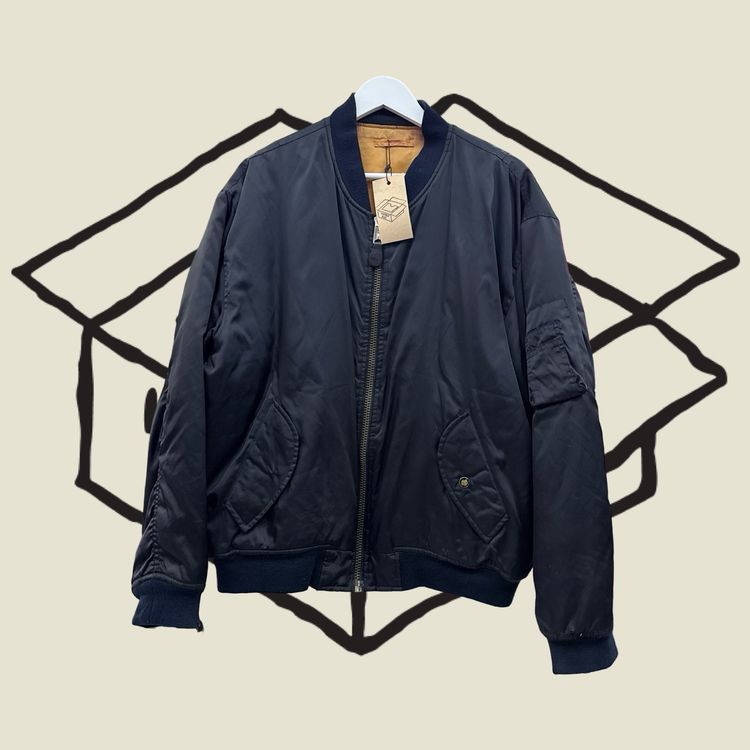 MA1 Black Bomber Jacket