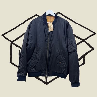 MA1 Black Bomber Jacket