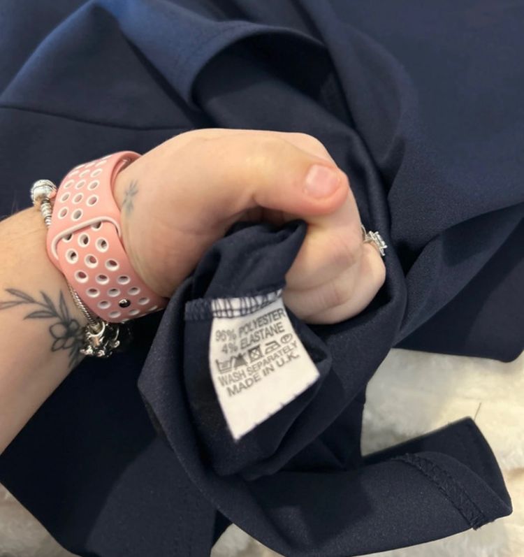 Feverfish Navy Blue Sleeveless Dress obraz 3