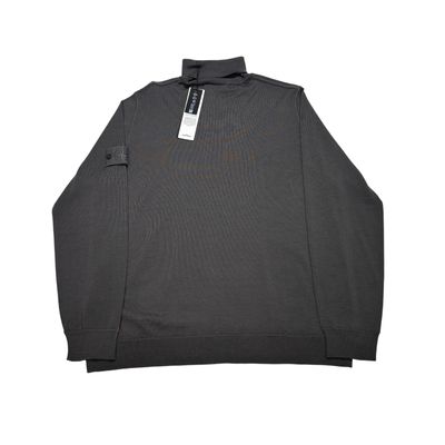 Stone Island Grey Ghost Piece Turtle Neck Jumper