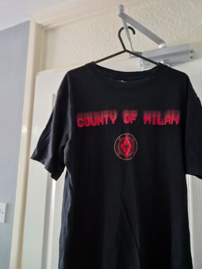 Marcello burlon County Of Milan Black T-Shirt