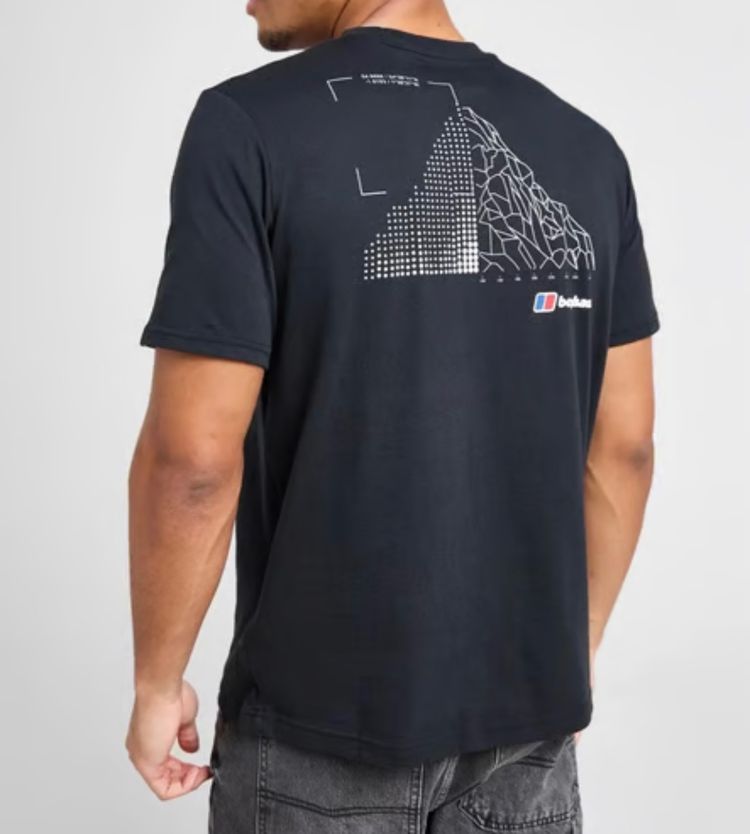 Berghaus Black Graphic T-Shirt image 2