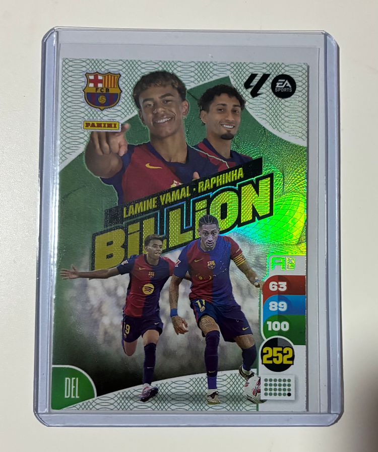 Panini Barcelona Football Trading Card