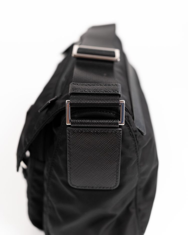 Prada Borsa Tracolla Re-Nylon Nera — Pre-owned Autentica obraz 6