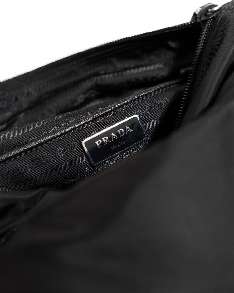 Prada Borsa Tracolla Re-Nylon Nera — Pre-owned Autentica obraz 7
