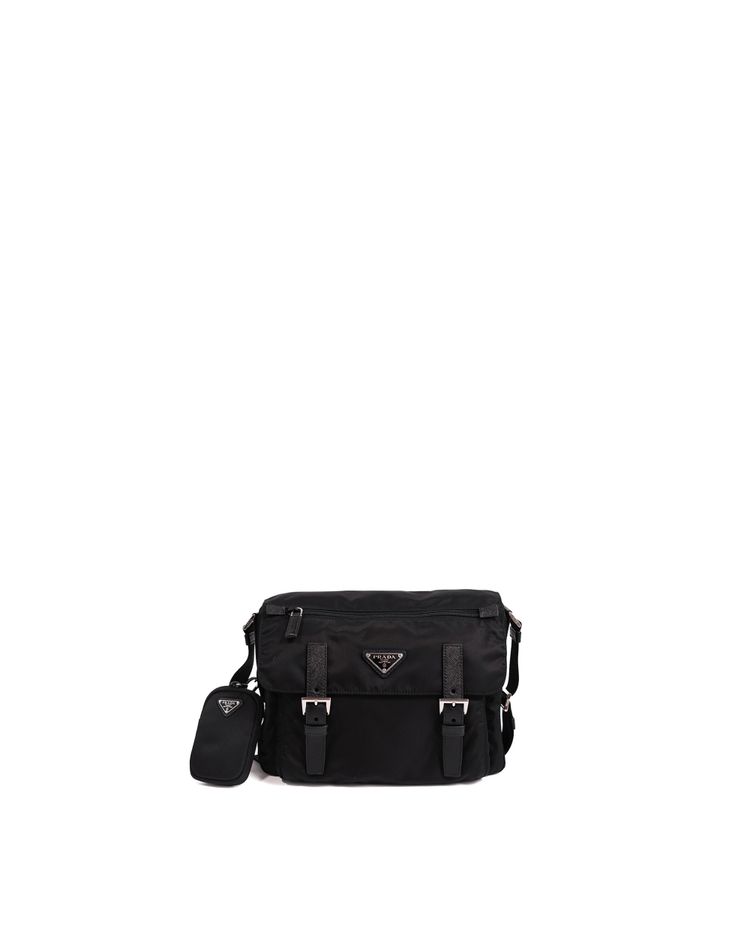 Prada Borsa Tracolla Re-Nylon Nera — Pre-owned Autentica