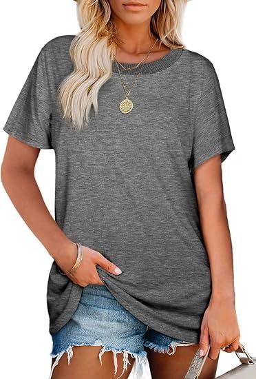 Grey Short Sleeve T-Shirt image 1