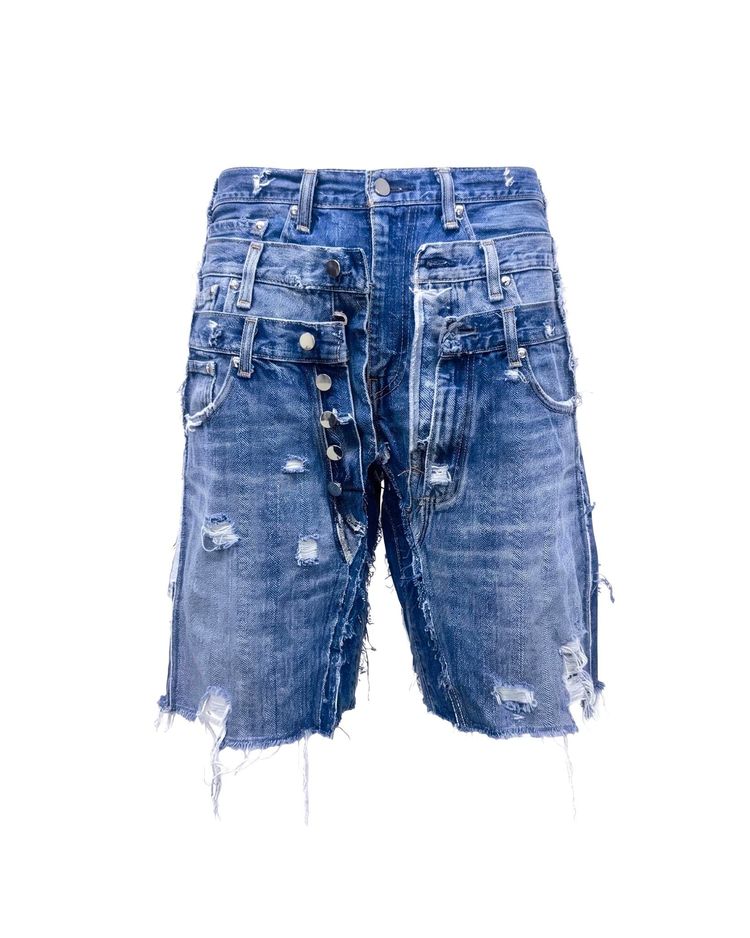 Bermuda Triple Jeans Dark Blue