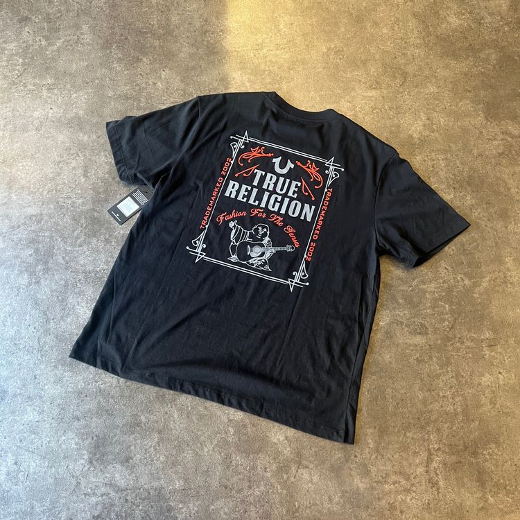 True Religion Fashion Tee Black Taglia XL (Nuovo)