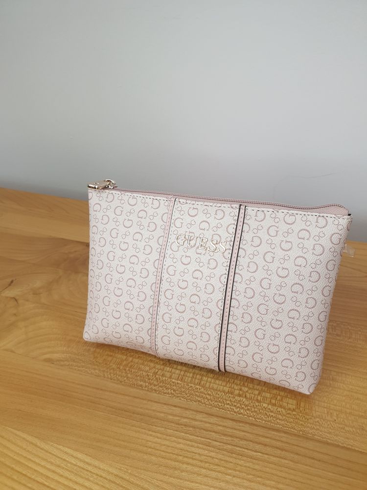 Guess Pink Patterned Pouch Bag product image