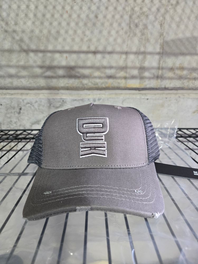 B129 DJK Grey/White Ninja Outline Logo Brand New