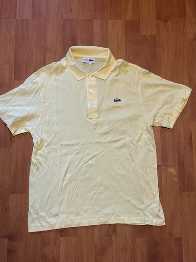 Lacoste Yellow Polo Shirt