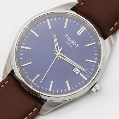 Men's Tissot PR 100 Blue Dial Pre-owned T150.410.11.041.00 5