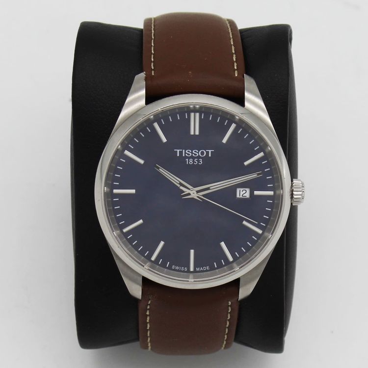 Men's Tissot PR 100 Blue Dial Pre-owned T150.410.11.041.00