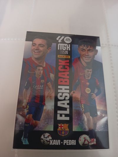 Ref A1-P22. Pedri - xavi. Barcelona. Megacracks. Flash back