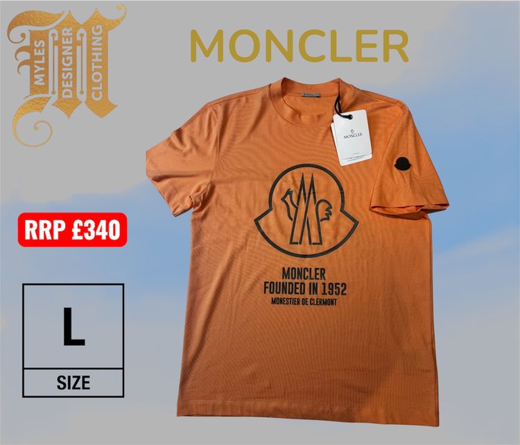 Moncler Orange T-Shirt 1952