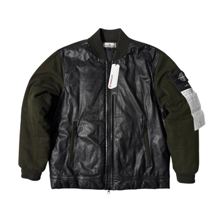 Stone Island Stone Island Featherweight Leather Moon Jacket product image