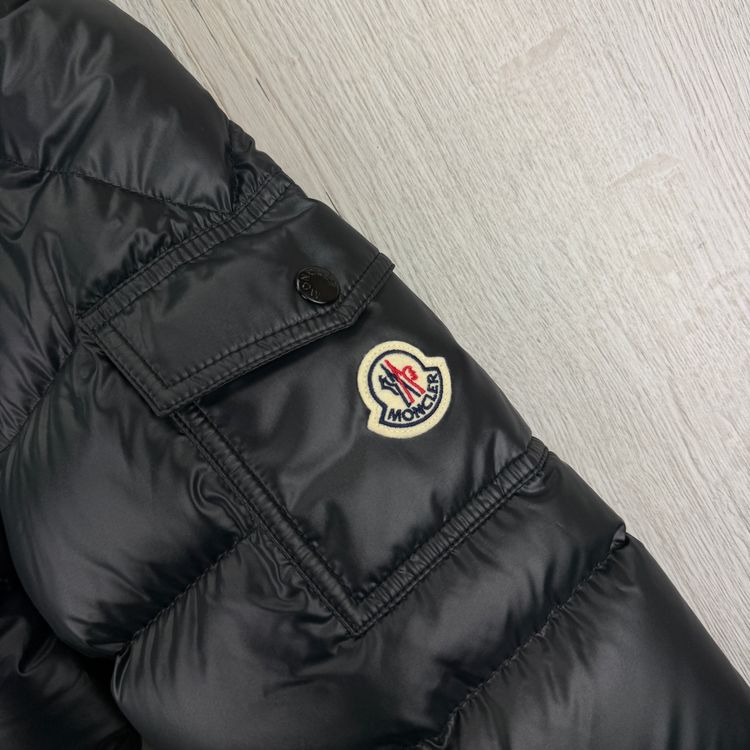 Moncler Men’s Lule Black Zip-up Down Jacket image 6