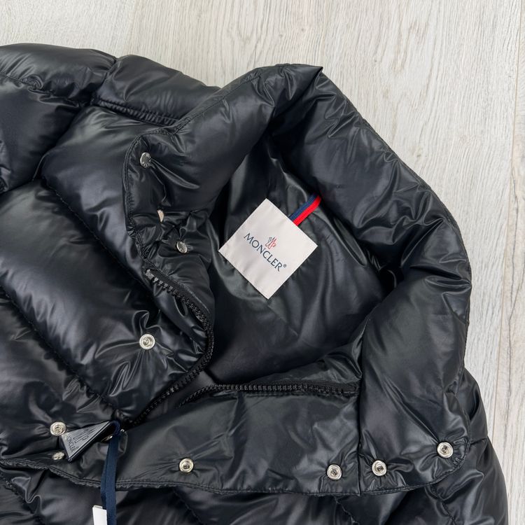 Moncler Men’s Lule Black Zip-up Down Jacket image 5