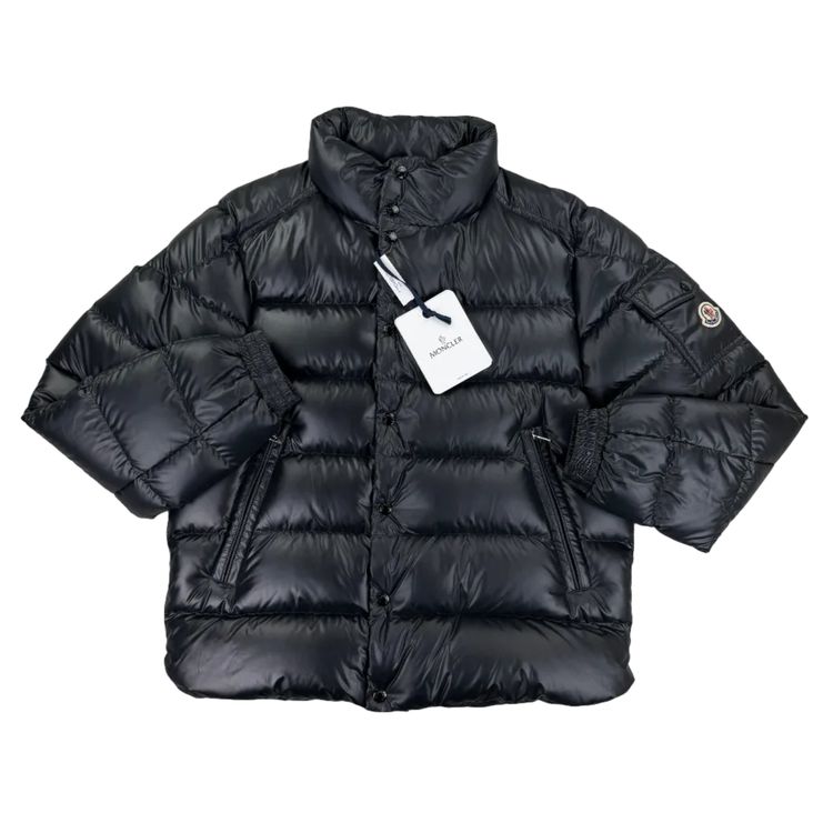 Moncler Men’s Lule Black Zip-up Down Jacket image 3