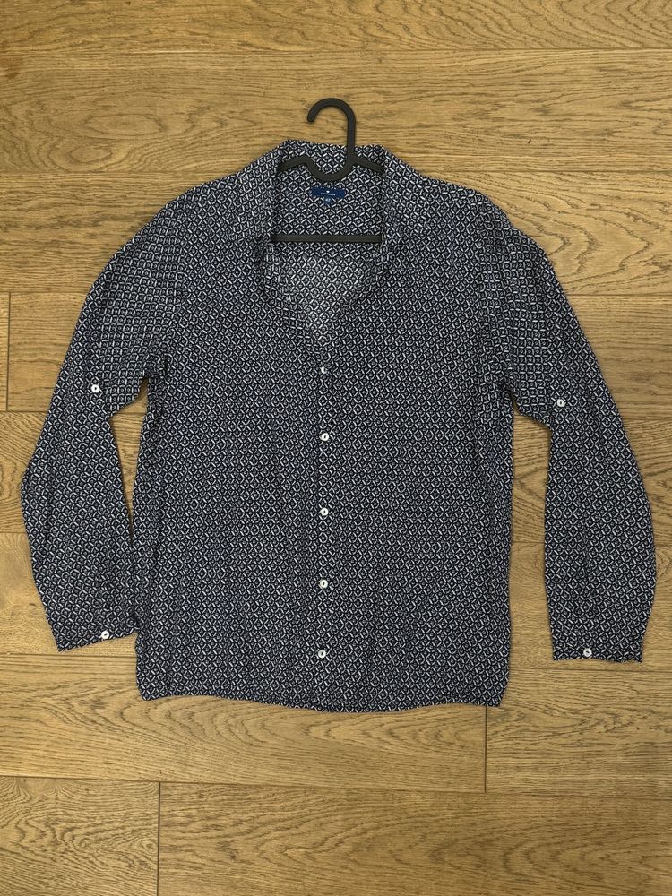 Tom Tailor Patterned Button-Up Shirt