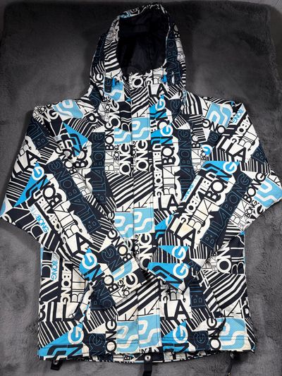 Billabong Patterned Hooded Jacket tg S