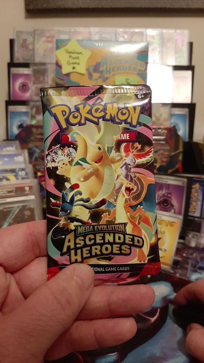 Pokémon Mega Evolution Ascended Heroes Trading Card Game Booster Pack