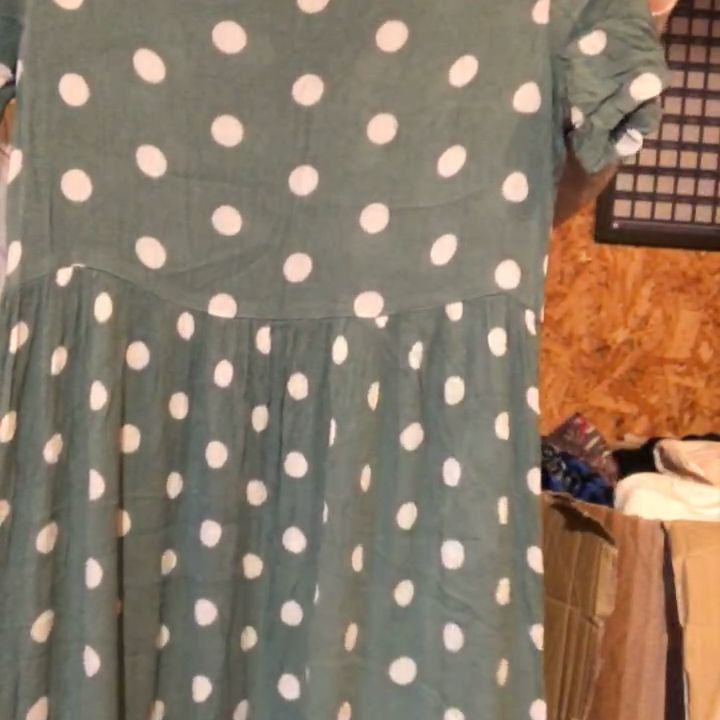 Primark Primark green polka dot tea dress size 10 product image