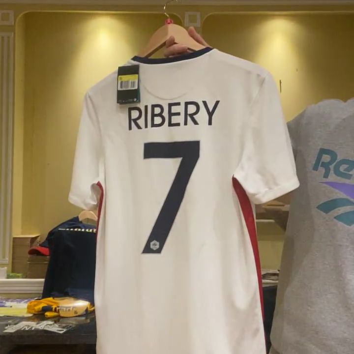 Nike BNWT 2015 FRANCE NIKE RIBERY 7 AWAY SHIRT SMALL product image