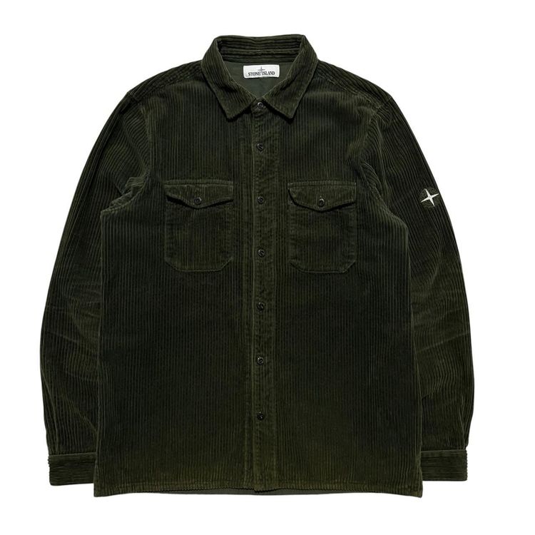 Stone Island Heavy Corduroy Overshirt image 1