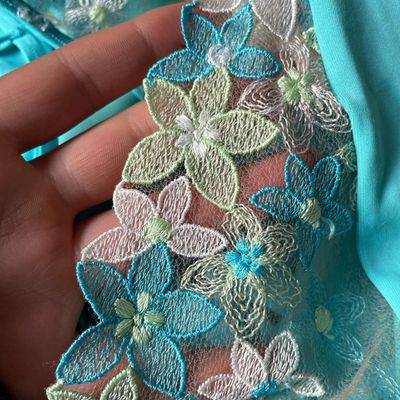 90s 00s cami top with sheer floral bust 4