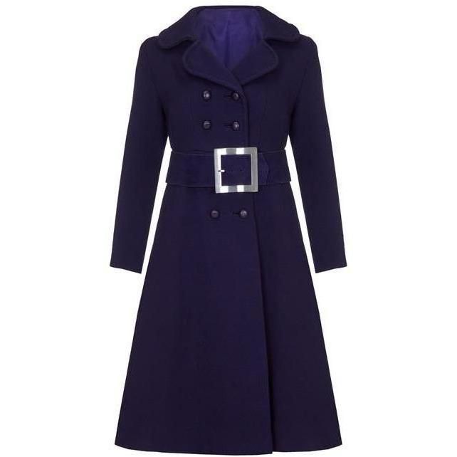 Other ARCHIVE - 1960s Haute Couture Purple Wool Coat product image