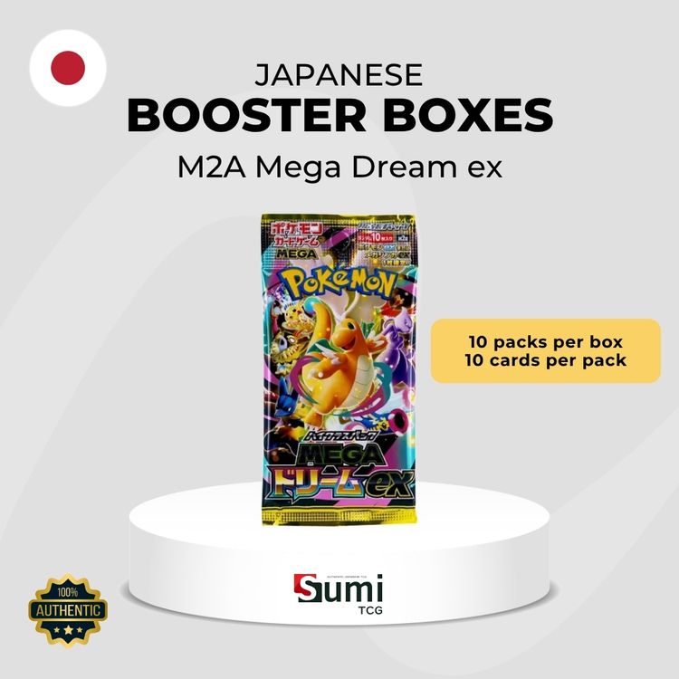 Japanese M2A Mega Dream ex (Ascended Heroes) Booster Box 4