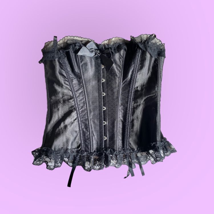 Other 90s 00s black corset top product image