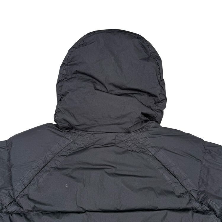 Immagine di Stone Island 2022 Black Garment Dyed Crinkle Reps R-NY Down TC Puffer - Large 2