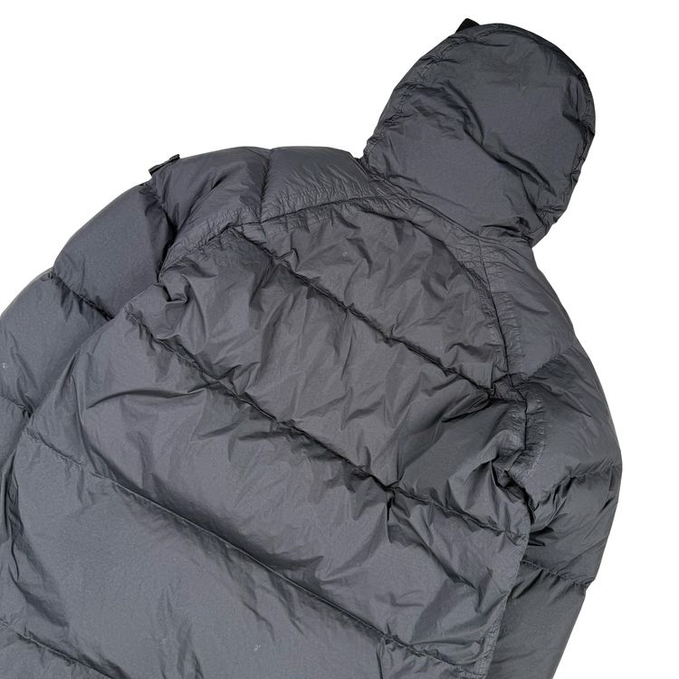 Immagine di Stone Island 2022 Black Garment Dyed Crinkle Reps R-NY Down TC Puffer - Large 5