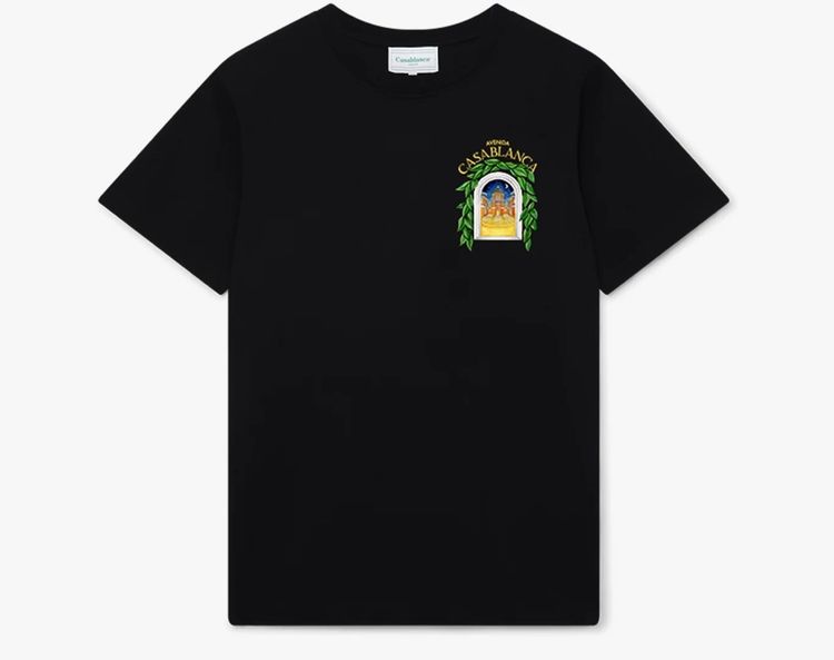 CASABLANCA AVENIDA SHORT SLEEVE T‑SHIRT