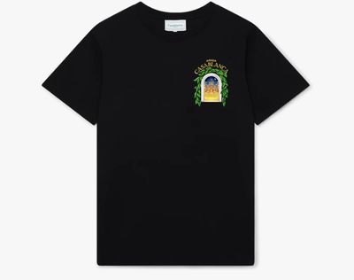 CASABLANCA AVENIDA SHORT SLEEVE T‑SHIRT