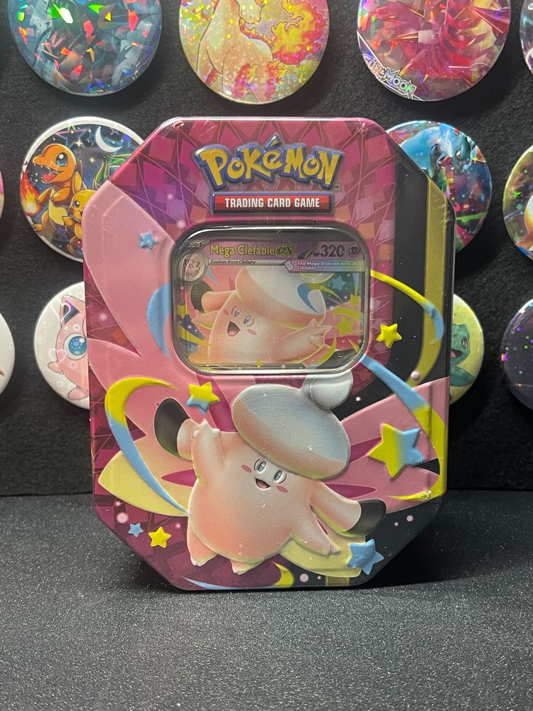 Mega Clefsiry EX Tin