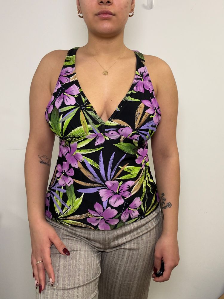Other Floral Print Sleeveless Tankini  product image